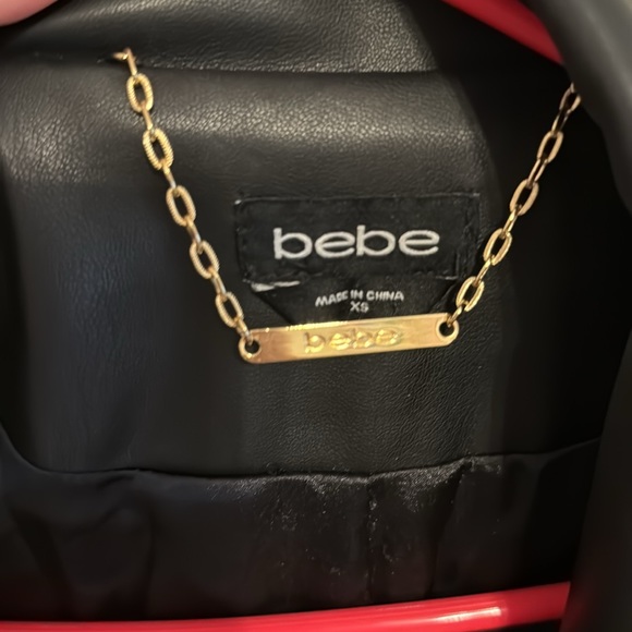 Bebe leather jacket - Picture 3 of 4